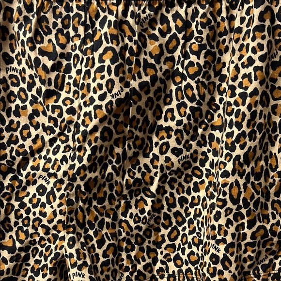 PINK Victoria's Secret Leopard Print Boxer Shorts, Large, NWOT - Picture 4 of 4